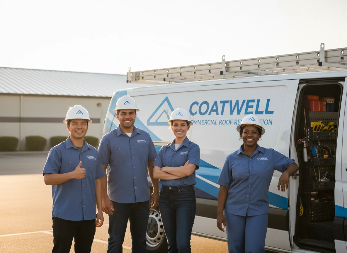 Commercial roof coating company in Beverly, NJ